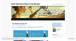 Desktop Screenshot of holdtightboogie.com